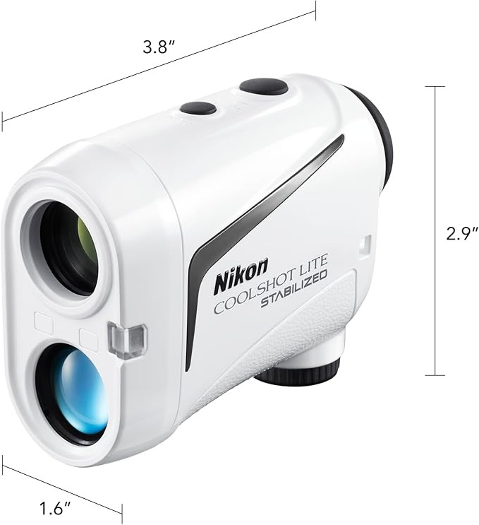 Nikon Coolshot Lite Stabilized Laser Rangefinder - Maple Hill Golf